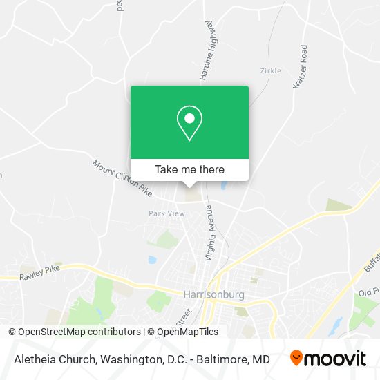 Aletheia Church map