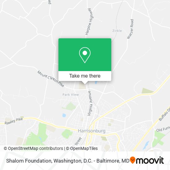 Shalom Foundation map