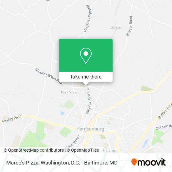 Marco's Pizza map