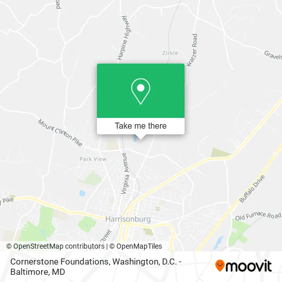 Cornerstone Foundations map