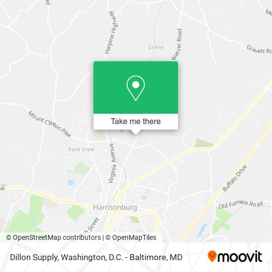 Dillon Supply map