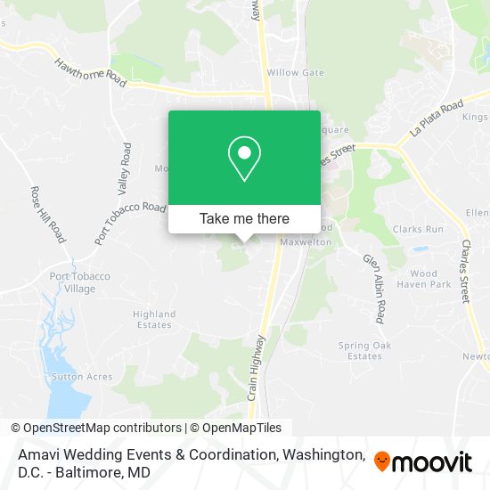 Amavi Wedding Events & Coordination map