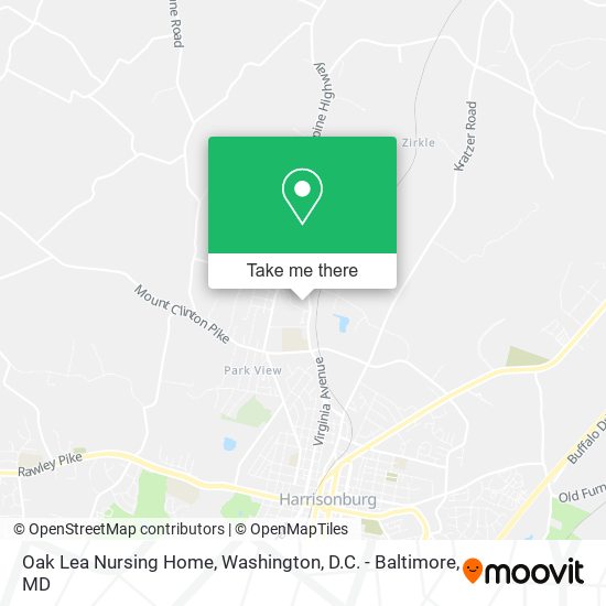 Oak Lea Nursing Home map