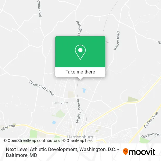 Next Level Athletic Development map