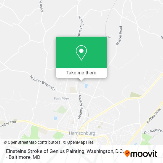 Mapa de Einsteins Stroke of Genius Painting