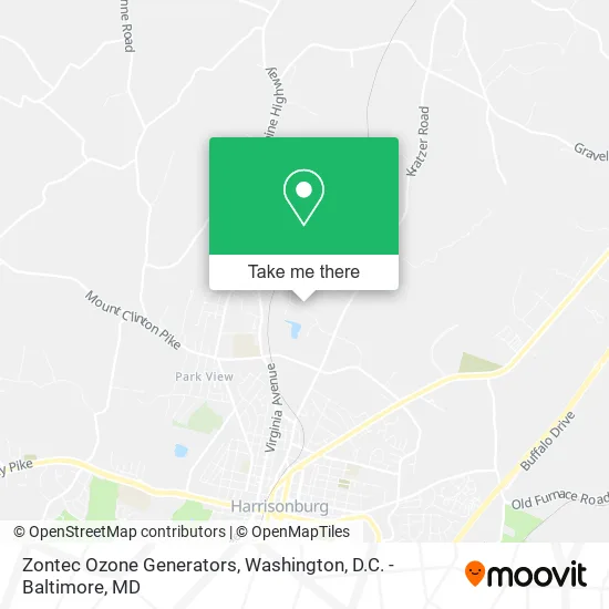 Zontec Ozone Generators map