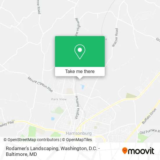 Rodamer's Landscaping map