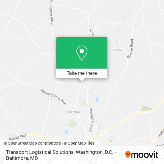 Transport Logistical Solutions map