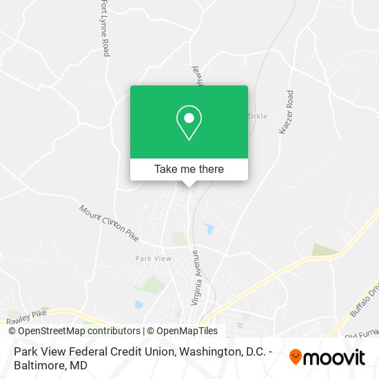 Park View Federal Credit Union map