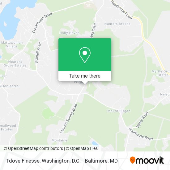 Tdove Finesse map