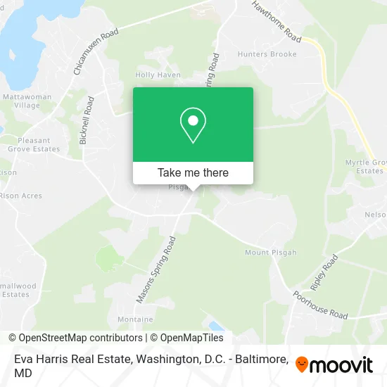Eva Harris Real Estate map