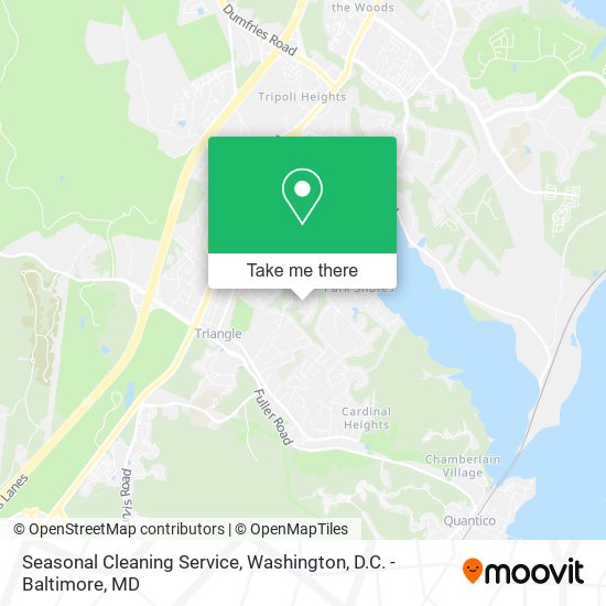 Mapa de Seasonal Cleaning Service