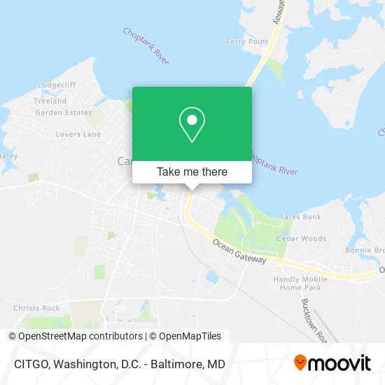 CITGO map