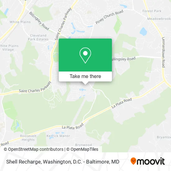 Shell Recharge map