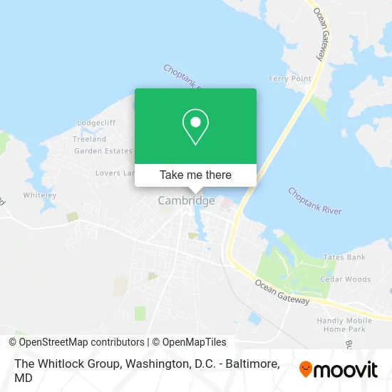 The Whitlock Group map