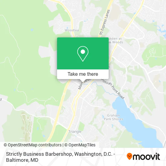 Mapa de Strictly Business Barbershop