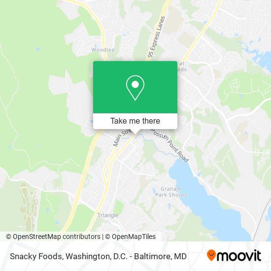 Snacky Foods map