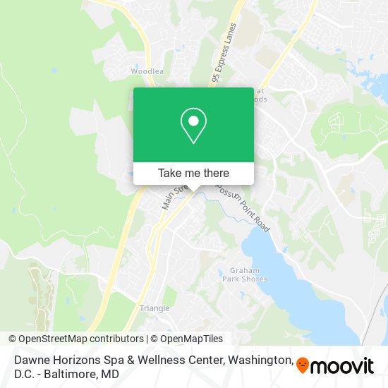 Dawne Horizons Spa & Wellness Center map