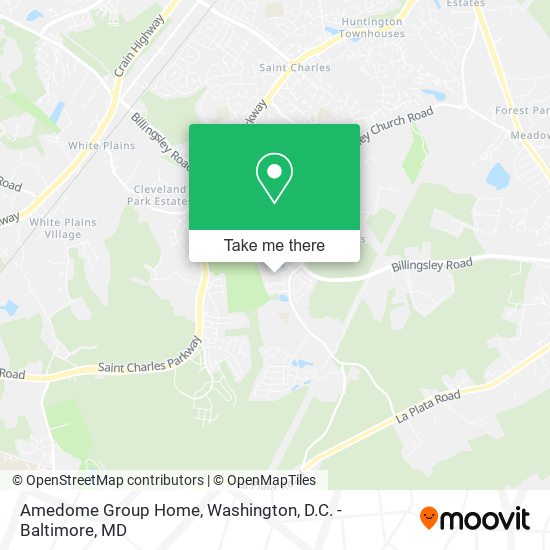 Amedome Group Home map