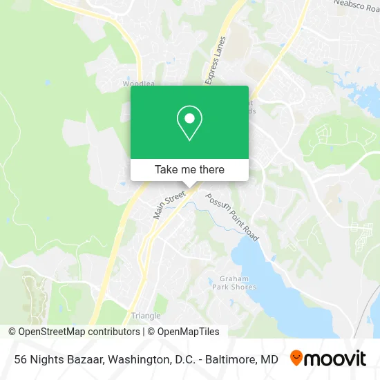 56 Nights Bazaar map