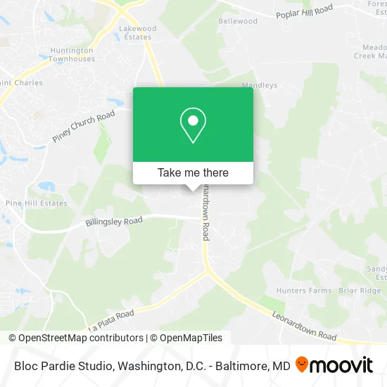 Bloc Pardie Studio map