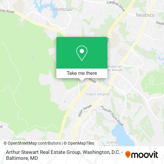 Arthur Stewart Real Estate Group map