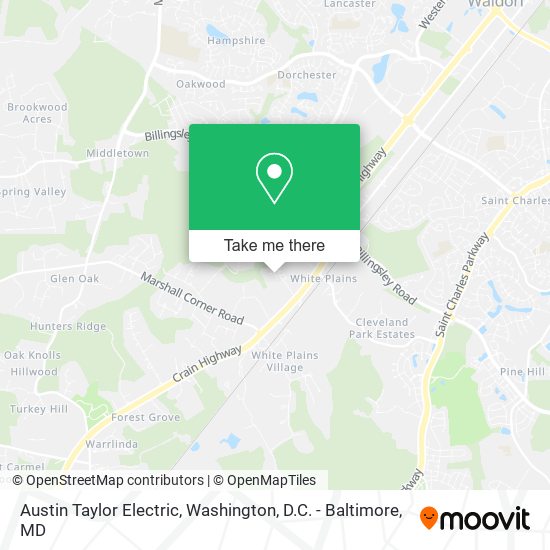 Austin Taylor Electric map