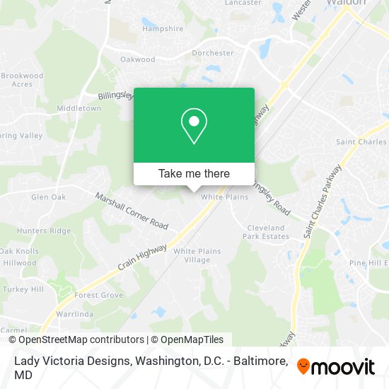 Mapa de Lady Victoria Designs