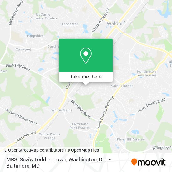 MRS. Suzi's Toddler Town map