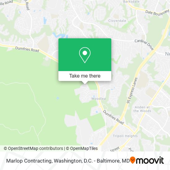 Marlop Contracting map