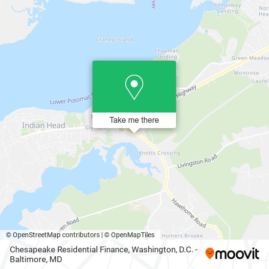 Chesapeake Residential Finance map