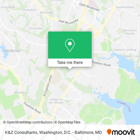K&Z Consultants map