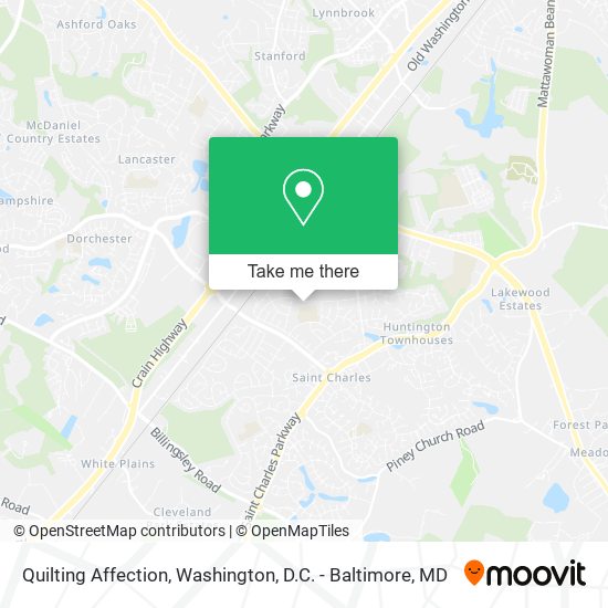 Mapa de Quilting Affection