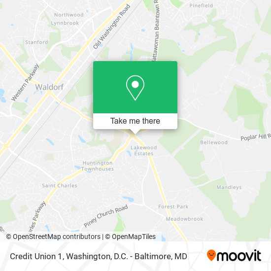 Mapa de Credit Union 1