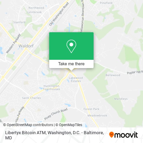Libertyx Bitcoin ATM map