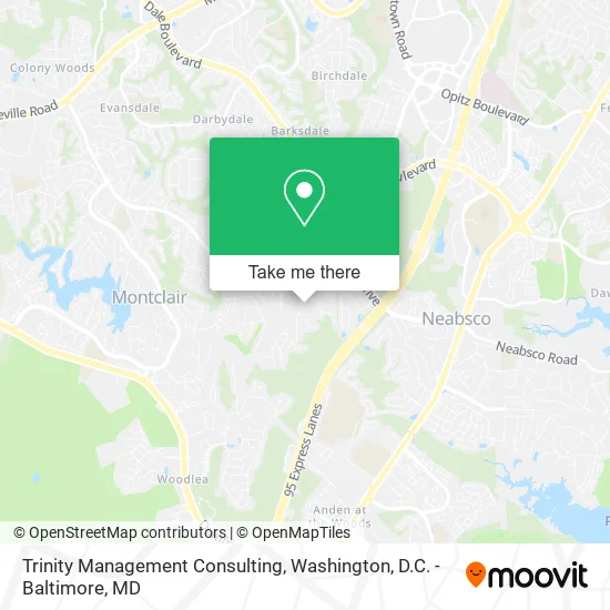 Mapa de Trinity Management Consulting