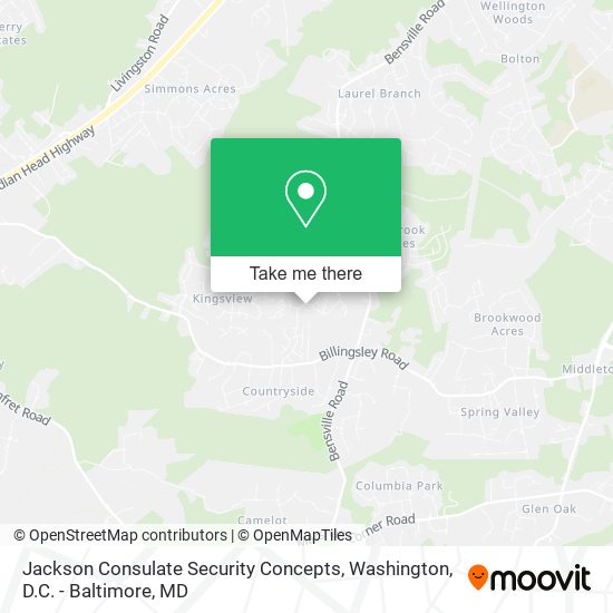 Jackson Consulate Security Concepts map