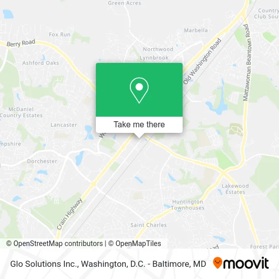 Glo Solutions Inc. map