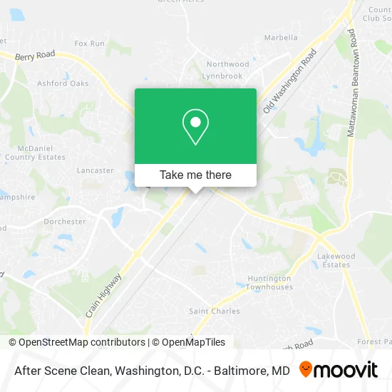 After Scene Clean map