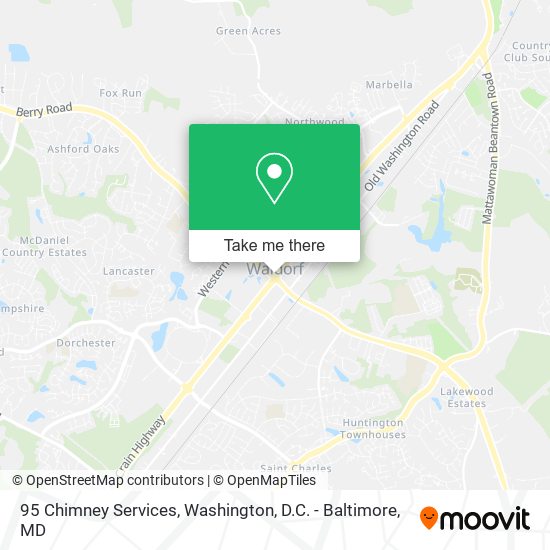 Mapa de 95 Chimney Services