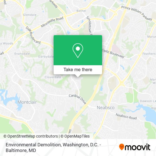 Environmental Demolition map