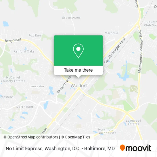 No Limit Express map
