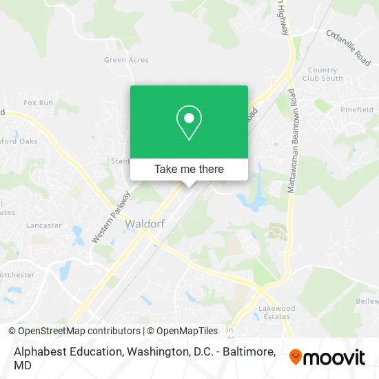 Mapa de Alphabest Education