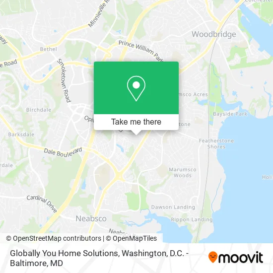 Mapa de Globally You Home Solutions