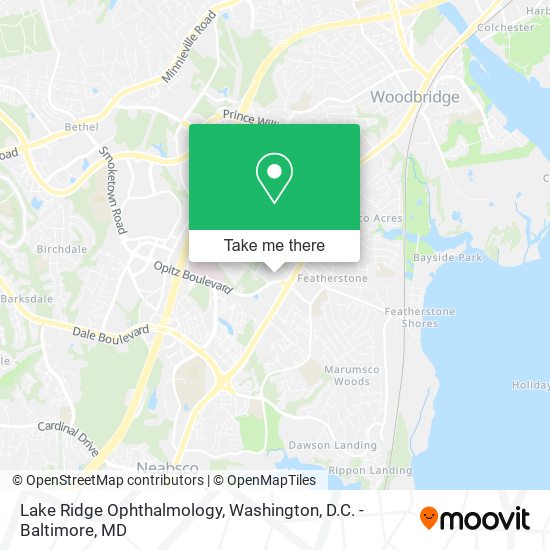 Mapa de Lake Ridge Ophthalmology
