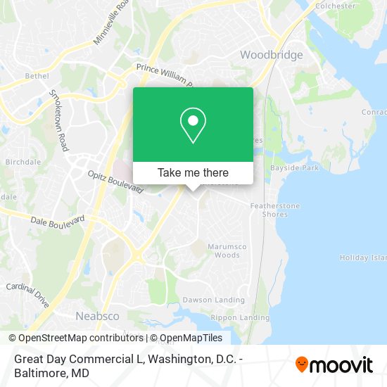 Great Day Commercial L map