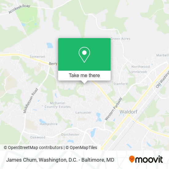 James Chum map