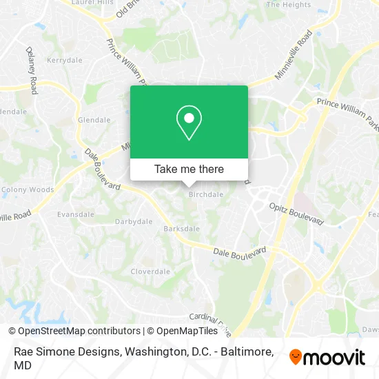 Mapa de Rae Simone Designs