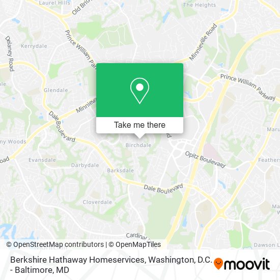 Berkshire Hathaway Homeservices map