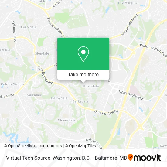 Mapa de Virtual Tech Source